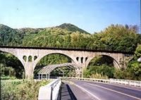 【Nation’s Registered Tangible Cultural Properties: Fukui river bridge, etc】 【福井川橋梁、吉田橋梁、吉井川橋梁：国登録有形文化財】